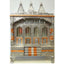 Silver Coated 4 Door with 3 Monument Towers Silver Pooja Mandir / Silver Pooja Mandiram