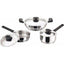 Cookware Stainless Steel - Set of 3 Pieces