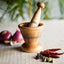 Wooden Spice Masher Mortar & Pestle