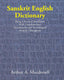 Sanskrit English Dictionary: Being A Practical Handbook With Transliteration, Accentuation, And Etymological Analysis Throughout - Gyan Books