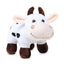 Webby Plush Standing Cow with Smiling Face Stuffed Soft Toy for Kids