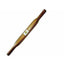 Wooden Rolling Pin, Brown (14-inch)