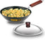 Hawkins Futura Deep Fry Pan Flat Bottom Wok with Lid 2.5 L 26 cm Diameter (ADL25S)