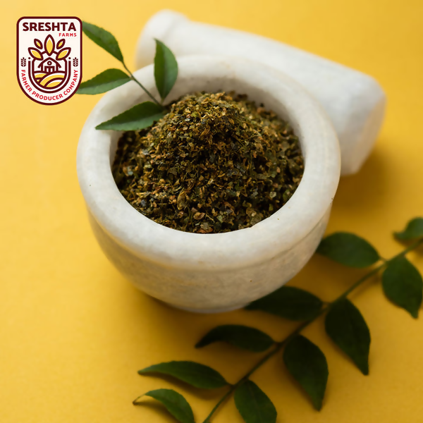 Sreshta Farms Curry Leaf Powder (Karivepaku Podi) Main Image