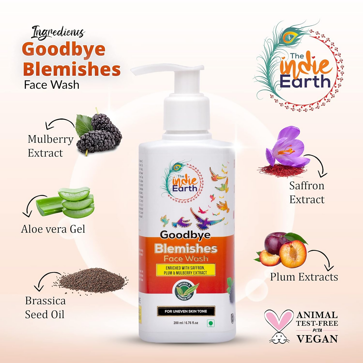 The Indie Earth Goodbye Blemish (Vitamin C) Facewash