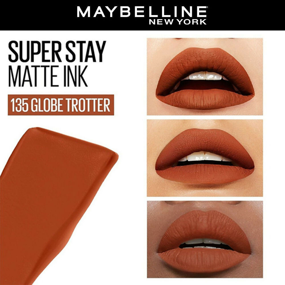 Maybelline New York Super Stay Matte Ink Liquid Lipstick - 135 Globe Trotter