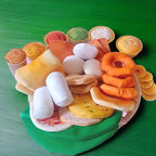 The Small Wonderland Mahabali set-33 Piece Set south Indian food inspired pretend play food set
