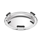 Cello Stainless Steel Induction Base Idli Cooker (Idly Maker) And Multi Kadhai With 6 Plates