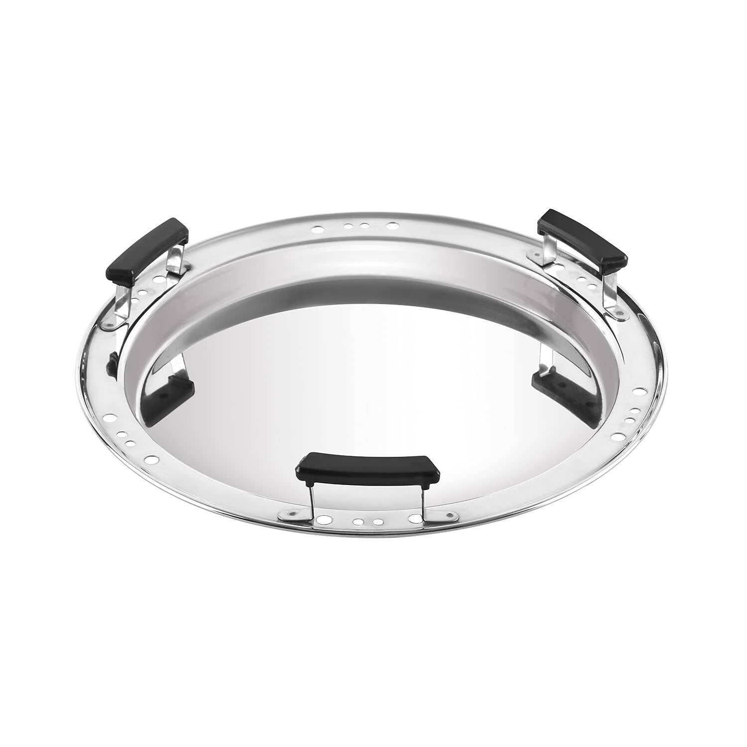 Cello Stainless Steel Induction Base Idli Cooker (Idly Maker) And Multi Kadhai With 6 Plates