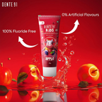 Dente91 Kids Toothpaste Protects Against Dental Caries & Hypersensitivity Fluoride Free Apple Flavour