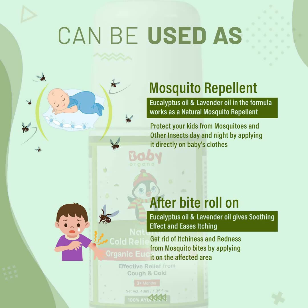 Babyorgano Natural Cold Relief Roll On