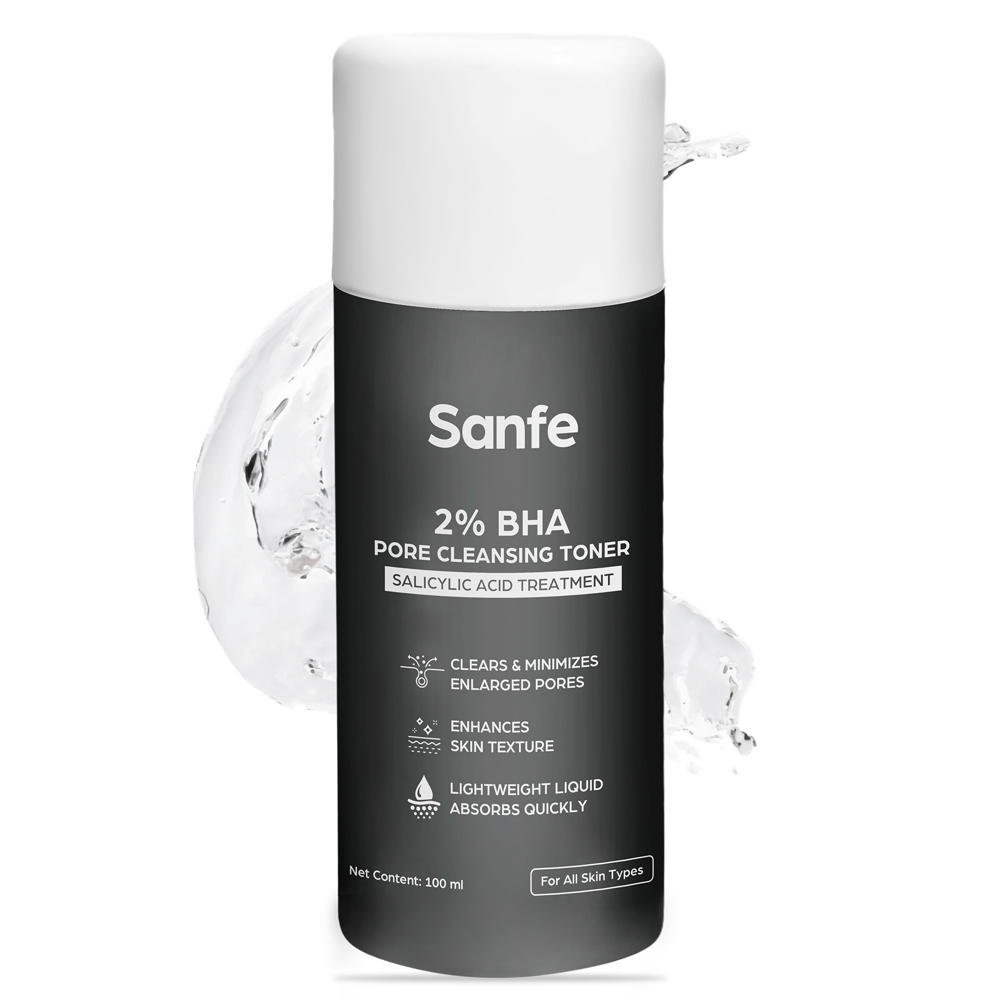 Sanfe 2% BHA Pore Cleansing Toner