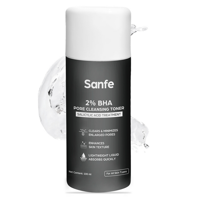 Sanfe 2% BHA Pore Cleansing Toner Hover Image