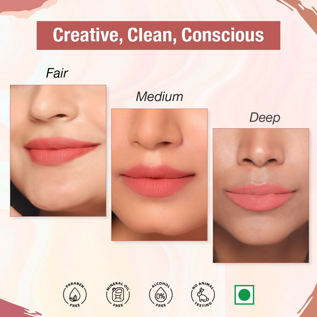 The Natural Wash Matte Velvet Longstay Liquid Lipstick - Blush Nude