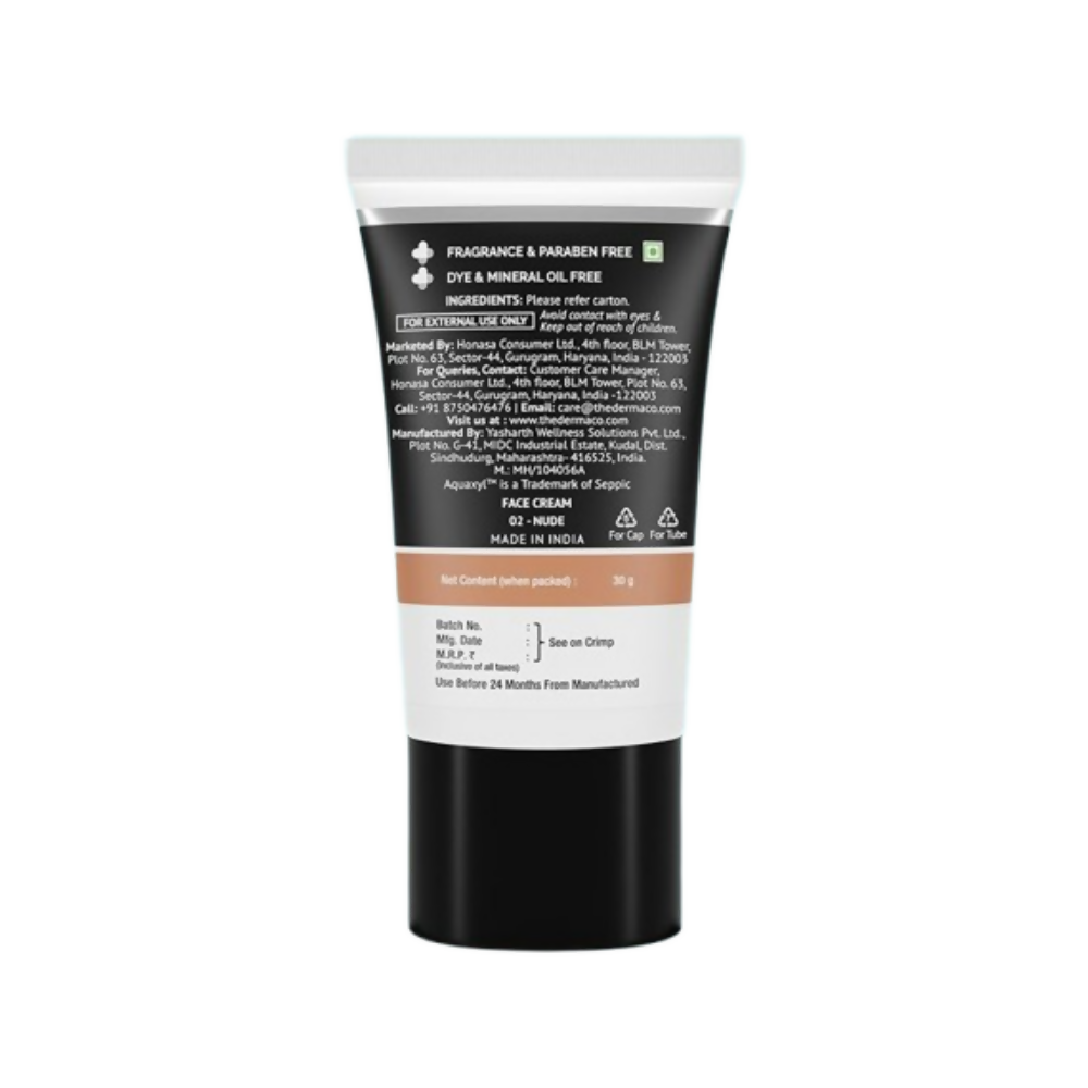 The Derma Co 2% Niacinamide Hydrating BB Cream with 1% Hyaluronic Acid Complex & Aquaxyl