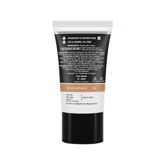 The Derma Co 2% Niacinamide Hydrating BB Cream with 1% Hyaluronic Acid Complex & Aquaxyl Main Image