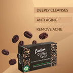Bello Herbals Coffee Soap | Cream Beauty Bathing Bar