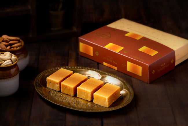 Almond House Milk Mysore Pak (MAP) Hover Image