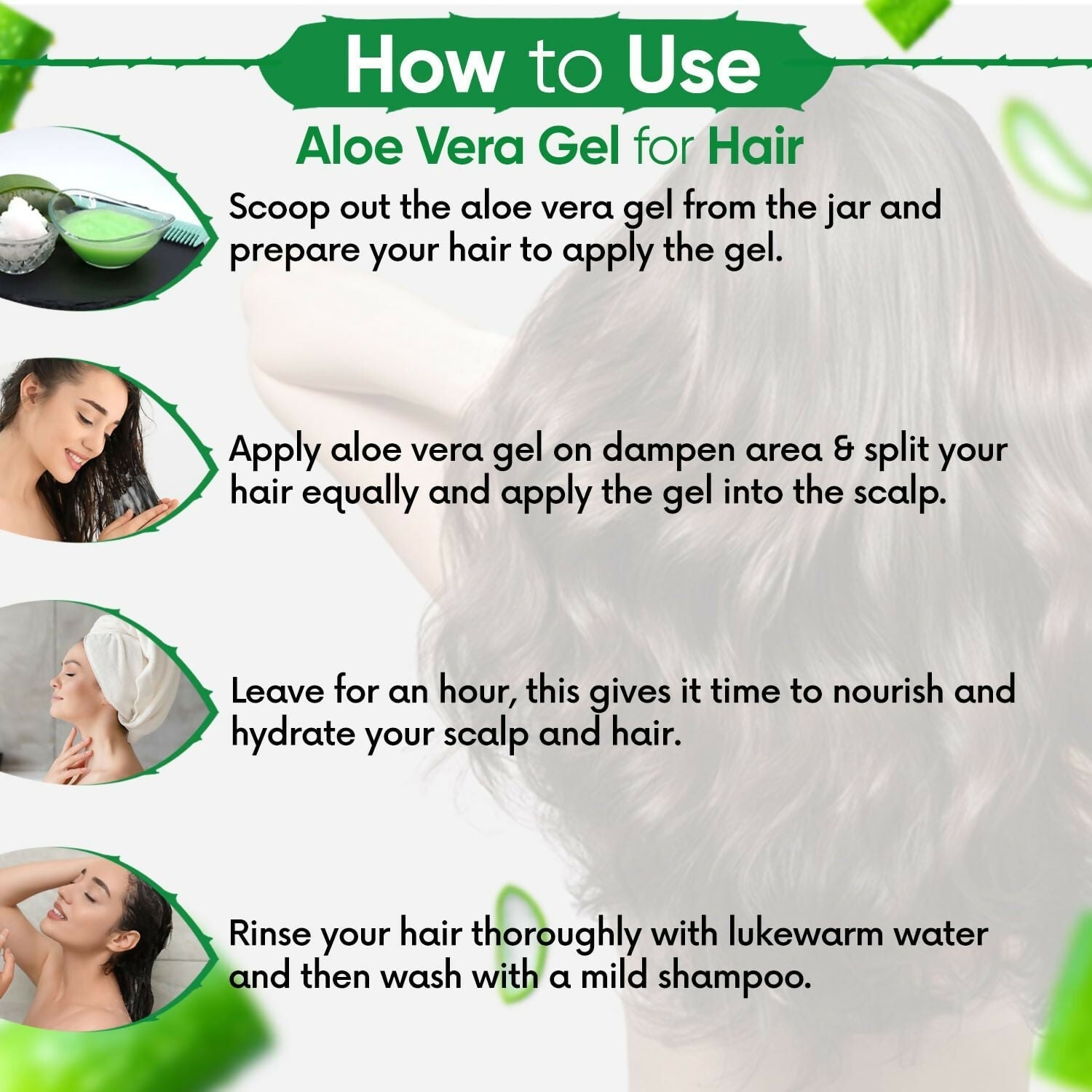 Kazima Pure Aloe Vera Gel For Hair, Acne, Scars, Dark Circles & Sunburn