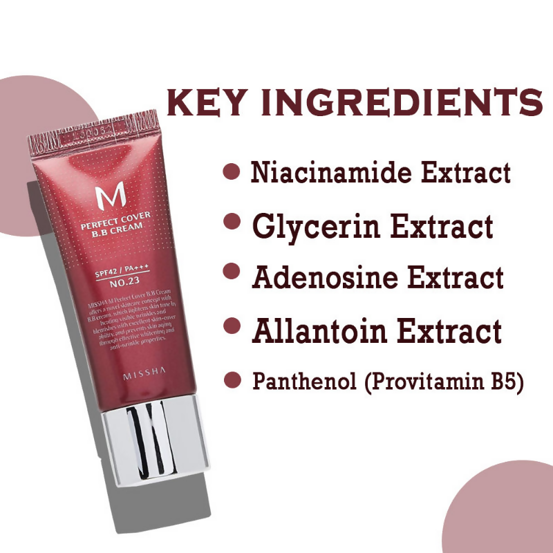 Missha M Perfect Cover BB Cream SPF42/PA+++ [No.23]