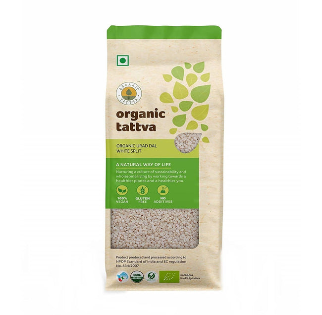 Organic Tattva Urad Dal White Split Hover Image