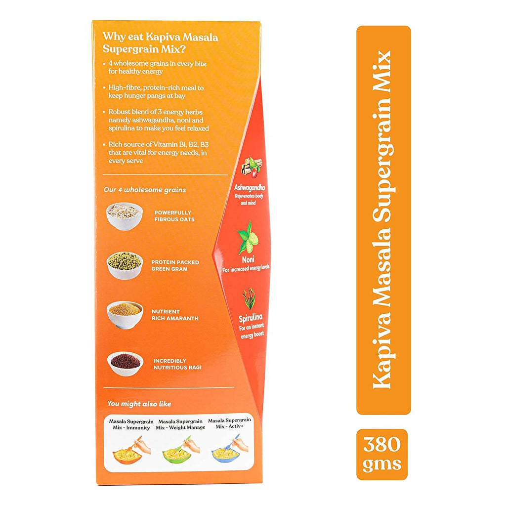 Kapiva Ayurveda Masala Supergrain Mix - Energy Boost