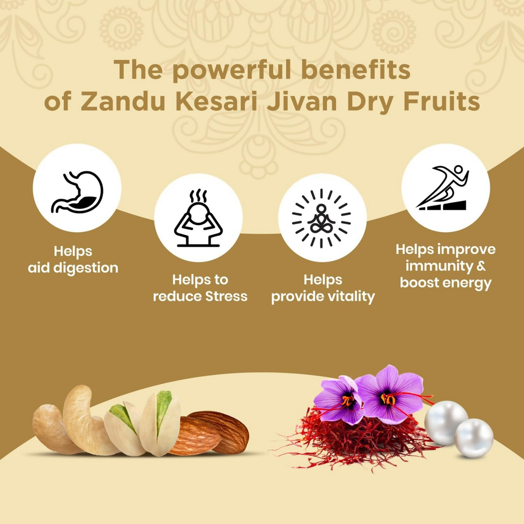 Zandu Kesari Jivan Dry Fruits Chyawanprash