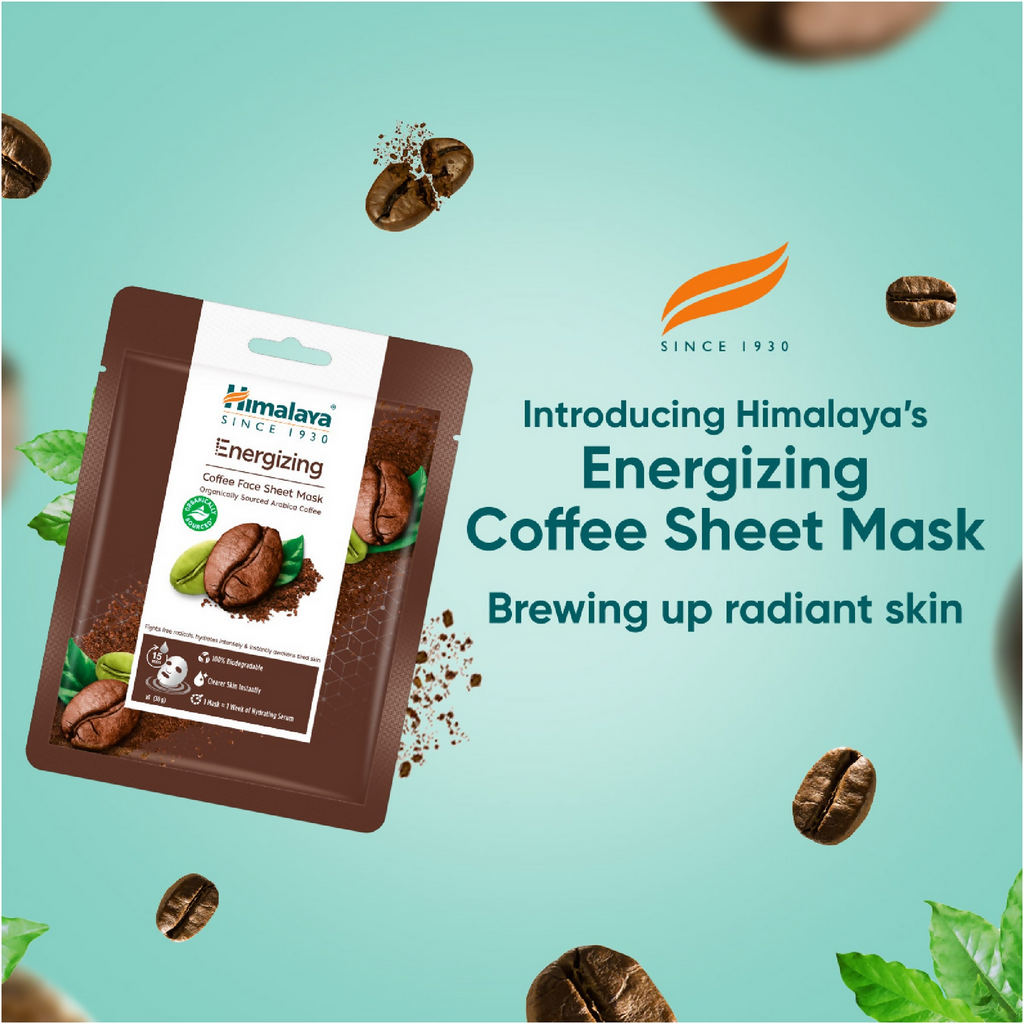 Himalaya Herbals Energizing Coffee Sheet Mask
