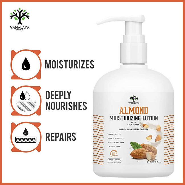 Vanalaya Almond Moisturizing Lotion Main Image