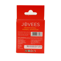 Jovees Traditional Dry Sindoor Bright, Long Lasting & Natural