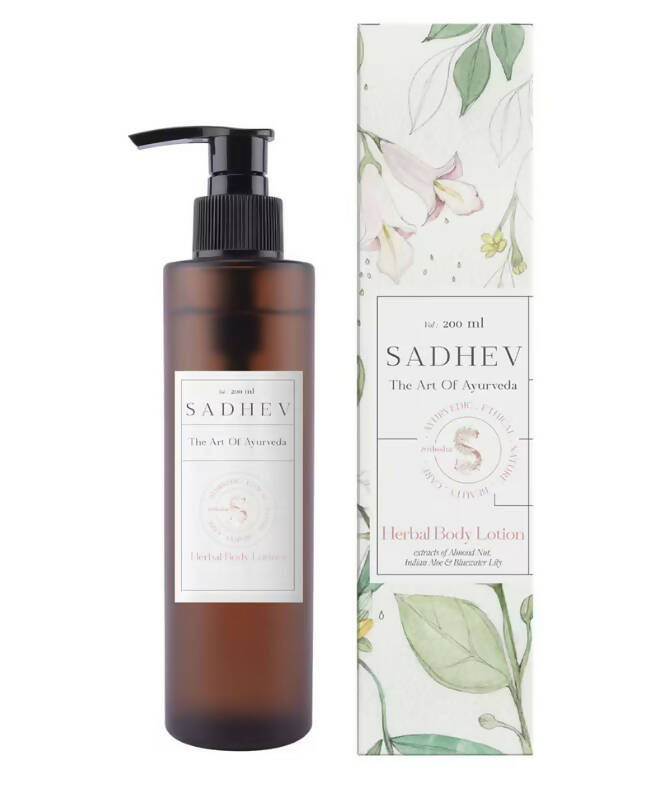 Sadhev Herbal Body Lotion - Almond & Aloe
