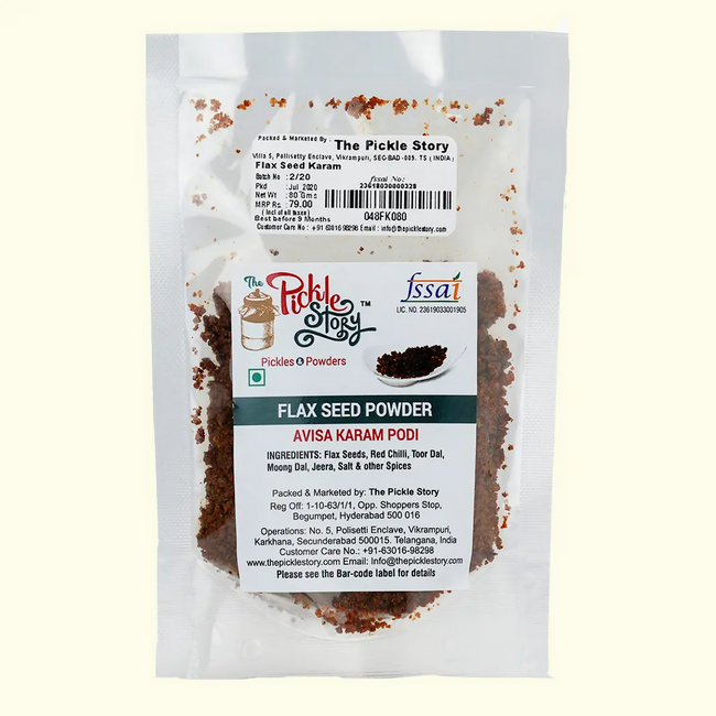 The Pickle Story Flax Seed Powder Hover Image