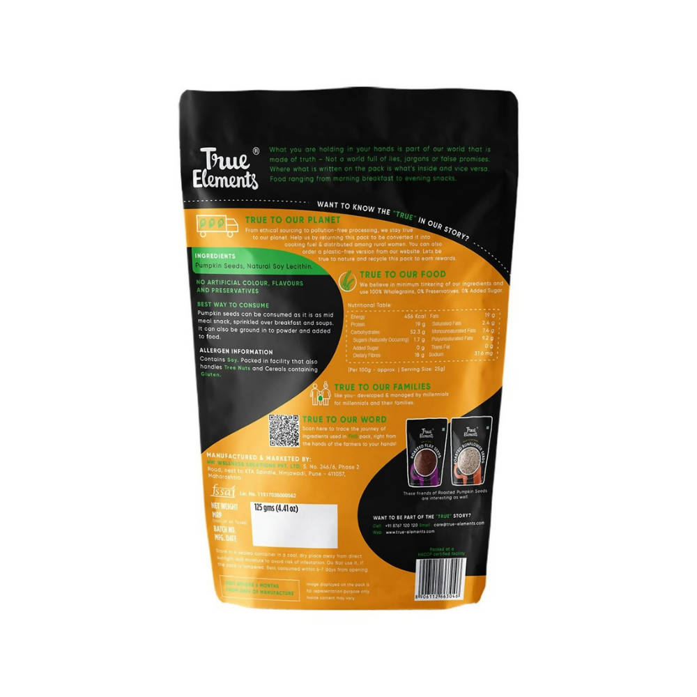 True Elements Roasted Pumpkin Seeds