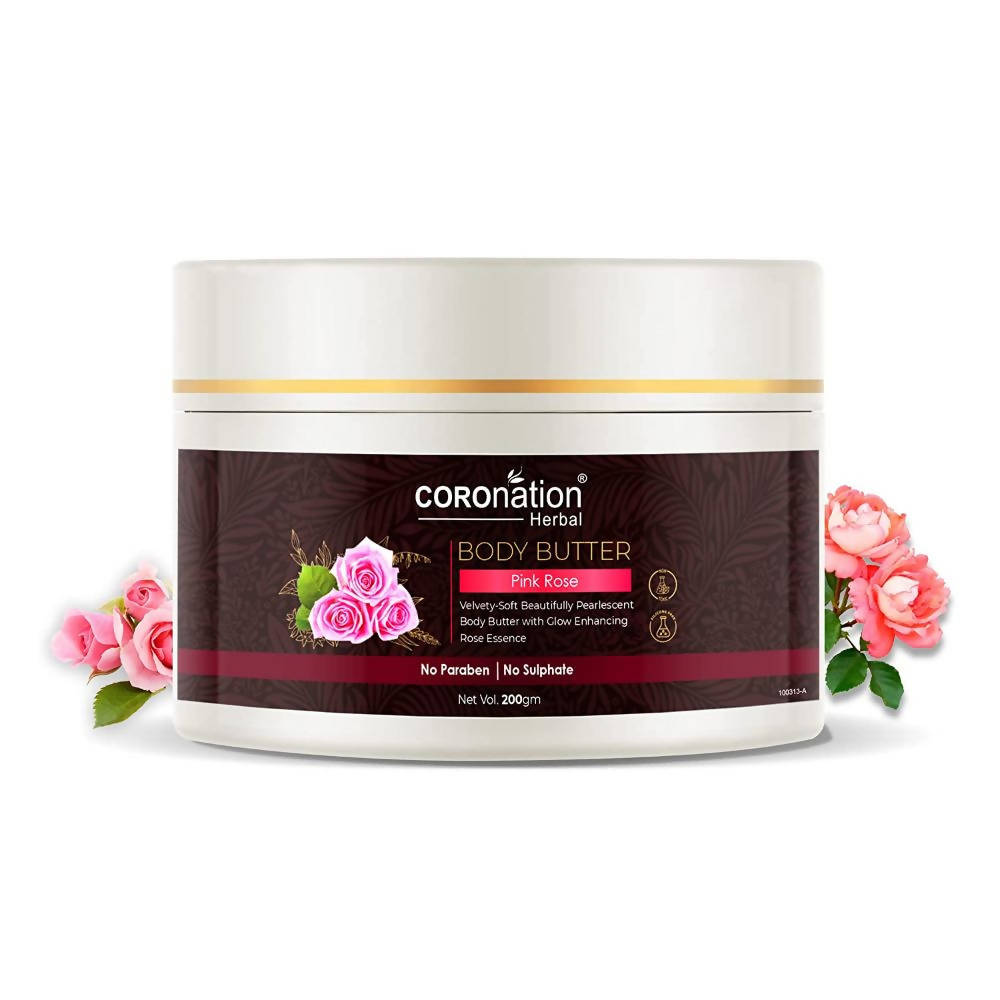 Coronation Herbal Pink Rose Body Butter