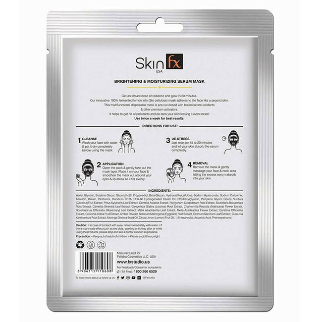 Skin Fx Brightening & Moisturizing Serum Mask Main Image