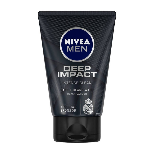 Nivea Men Deep Impact Beard & Face Wash Hover Image