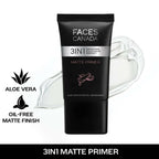 Faces Canada 3in1 Matte Primer - Oil-Free & Matte Finish