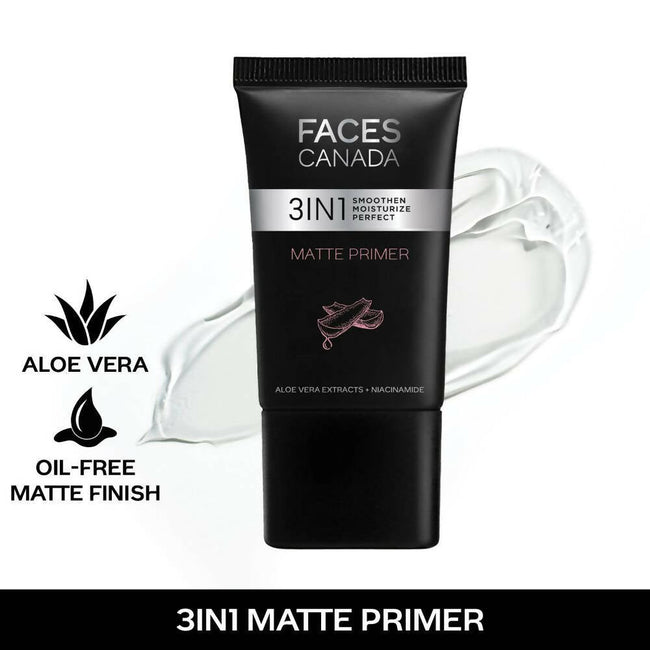 Faces Canada 3in1 Matte Primer - Oil-Free & Matte Finish Main Image