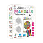 Sardar Ji Ki Dukan Ratna's Mandala Art.A Perfect Colouring Kit For All Ages (Multicolour)