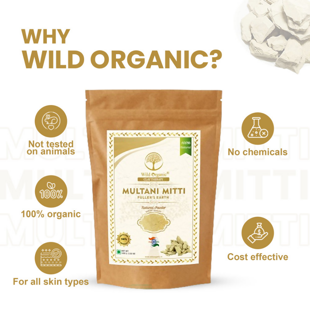 Wild Organic Multani Mitti Powder