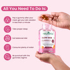 Neuherbs Glow Skin Gummies (No Added Sugar) - Orange Flavor