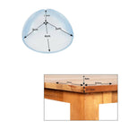 Safe-O-Kid Transparent Round Corner Caps For Kids Protection