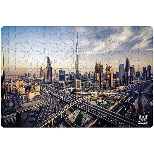 Webby Dubai Skyline Jigsaw Puzzle- 252 Pcs Main Image