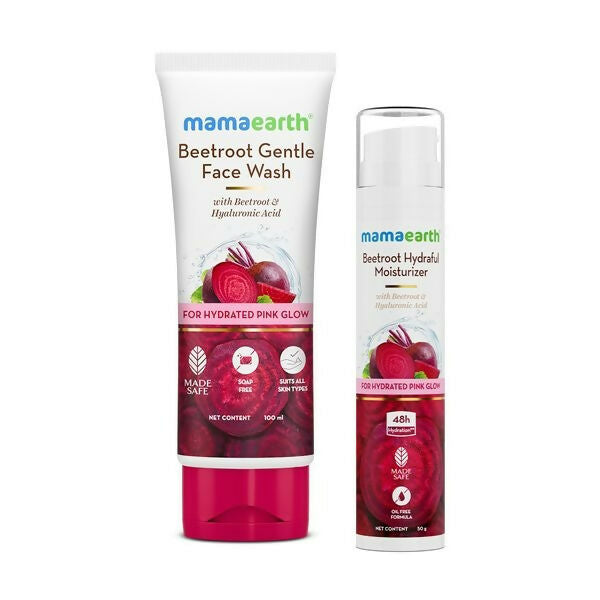 Mamaearth Beetroot Natural Pink Glow Combo Hover Image