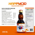 HappyMillions Cid Ayurvedic Acidity & Digestive Relief Syrup