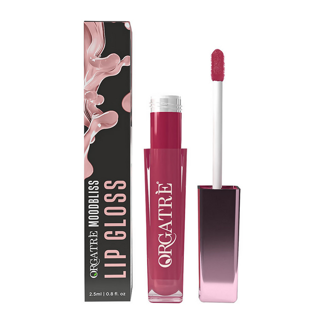 Orgatre MoodBliss Lip Gloss - Subtle Pink Hover Image