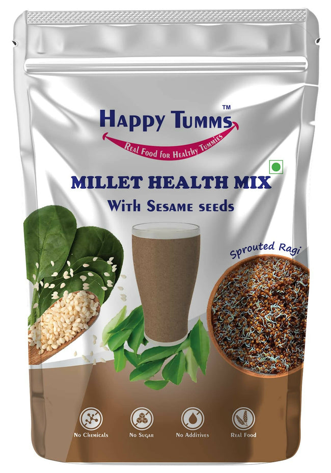TummyFriendly Foods Organic Millet Health Mix With Sesame Seeds and Curry Leaves Hover Image