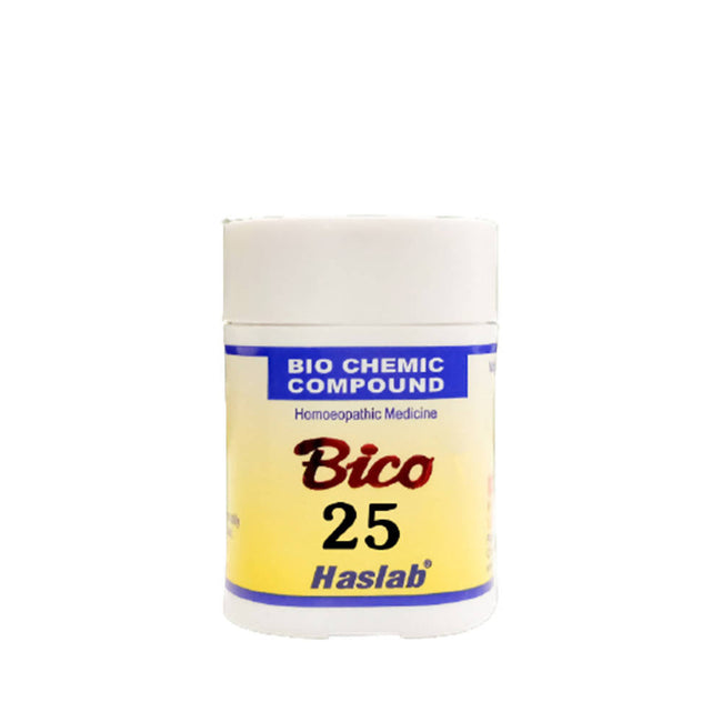 Haslab Homeopathy Bico 25 Biochemic Compound Tablets Hover Image