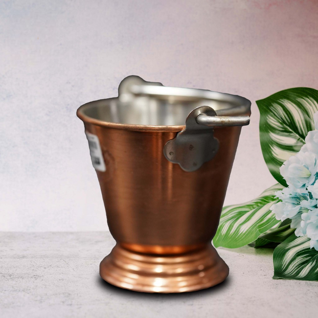 Copper-Coated Serving Bucket - Elevate Your Serving Experience with Charm Main Image