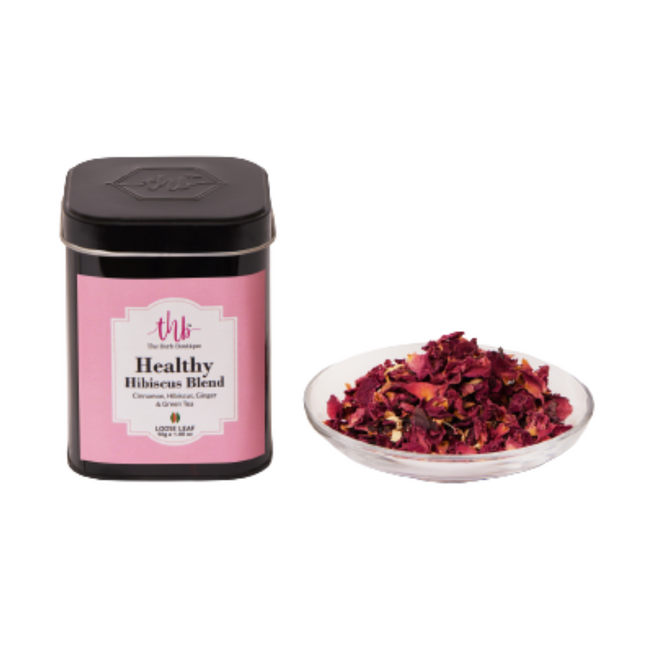 The Herb Boutique Healthy Hibiscus Blend Tea Hover Image